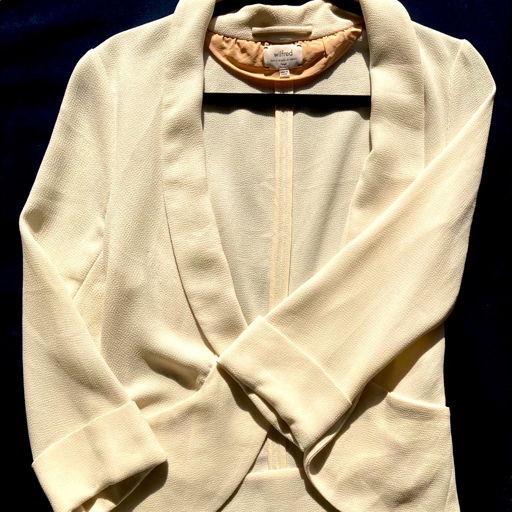 Aritzia Wilfred Chevalier cropped jacket